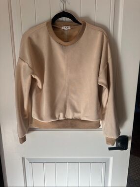 THML Neutral Cream Crewneck Sweatshirt